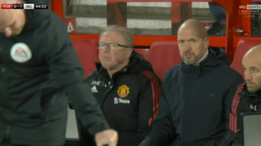 Erik ten Hag tức giận với Bruno Fernandes 2