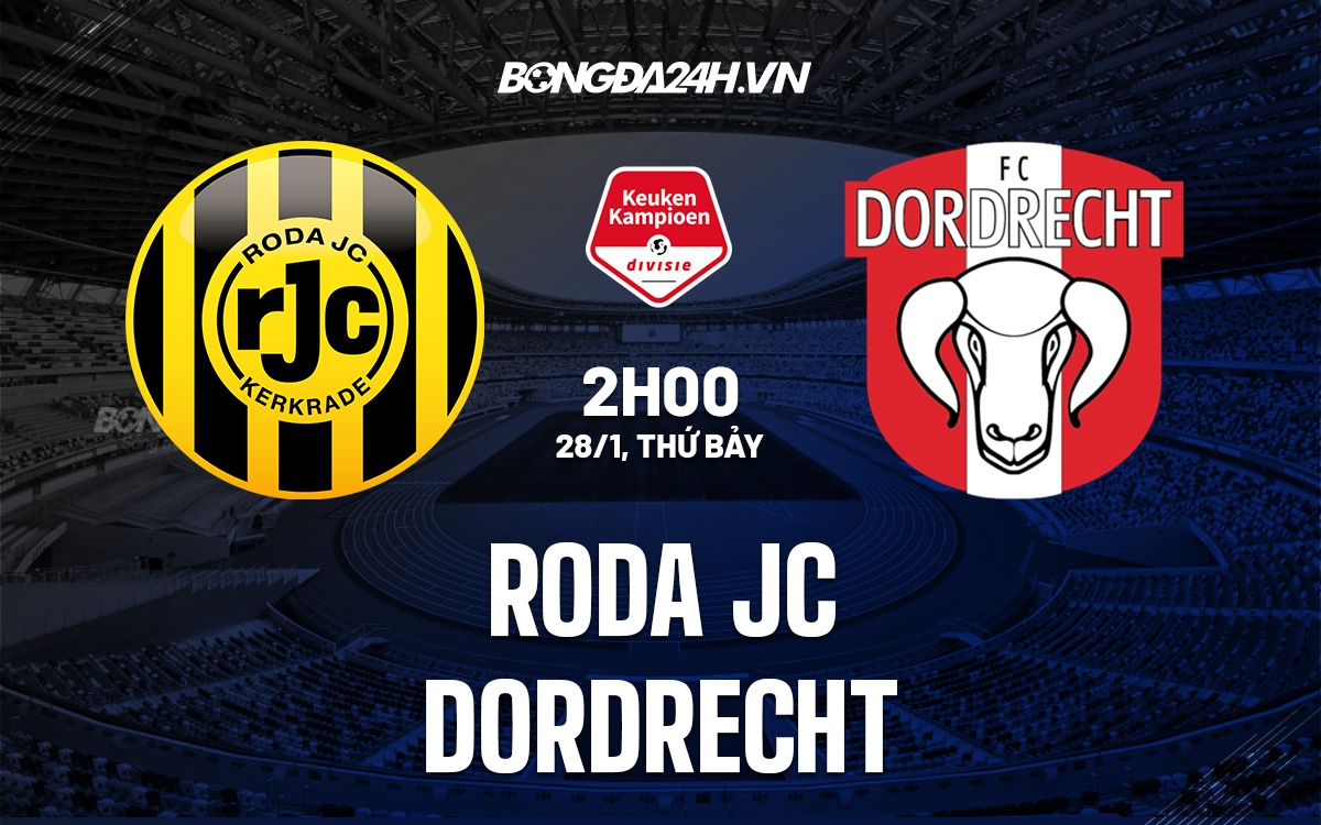 Roda JC vs Dordrecht