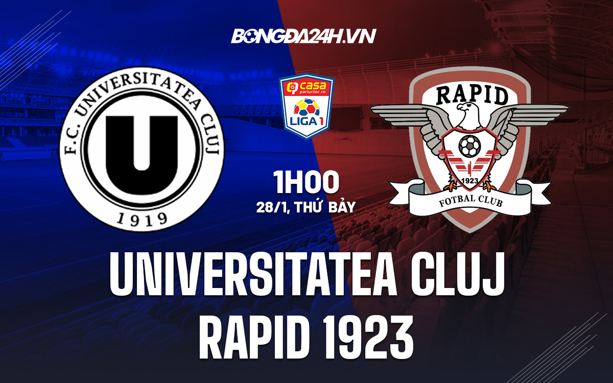 Universitatea Cluj vs Rapid 1923