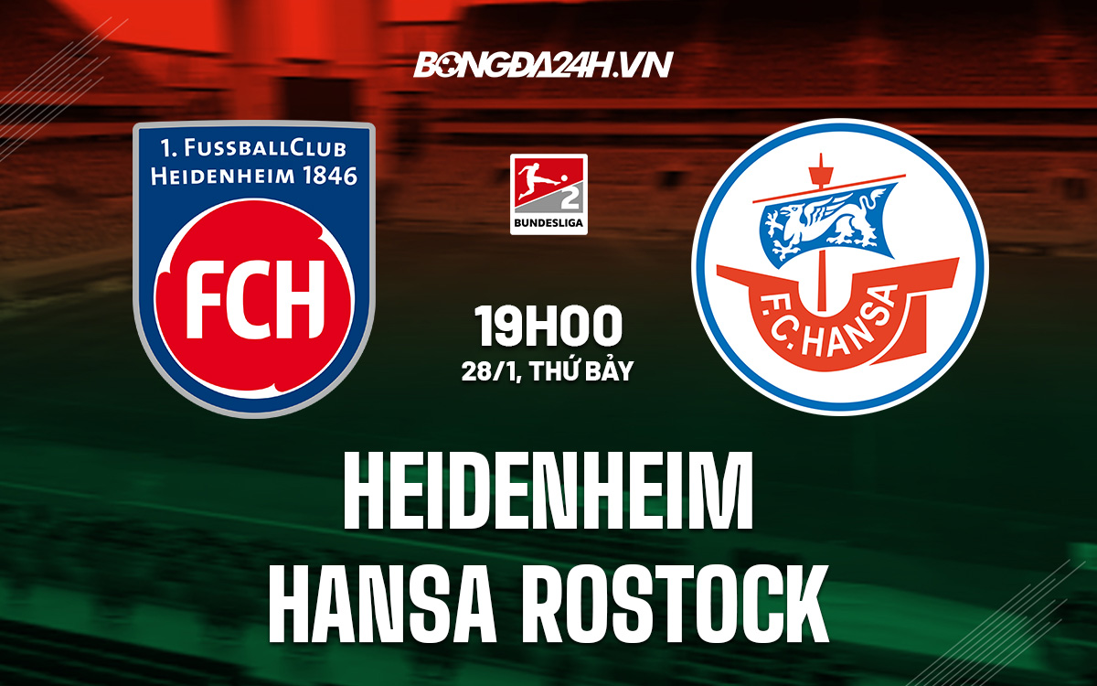 Heidenheim vs Hansa Rostock Heidenheim vs Hansa Rostock