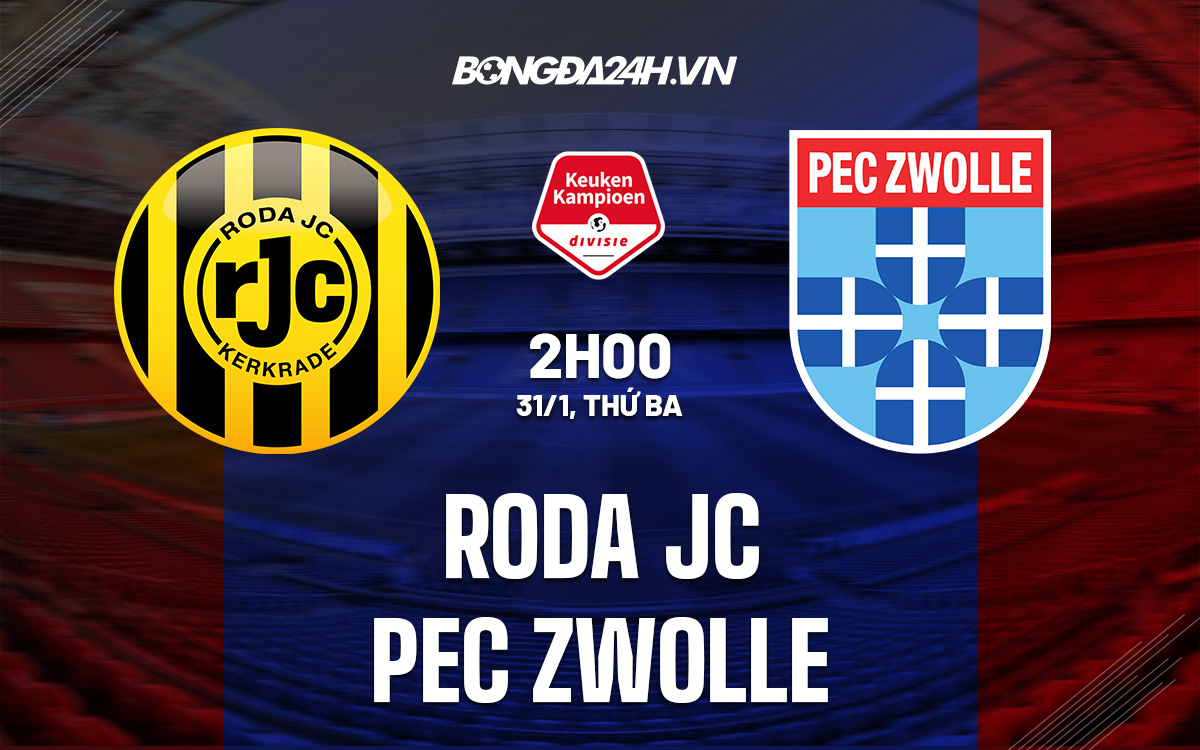 Roda JC vs PEC Zwolle