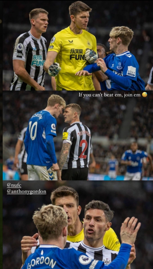 Callum Wilson và Kieran Trippier troll Anthony Gordon 1 Callum Wilson và Kieran Trippier troll Anthony Gordon 1