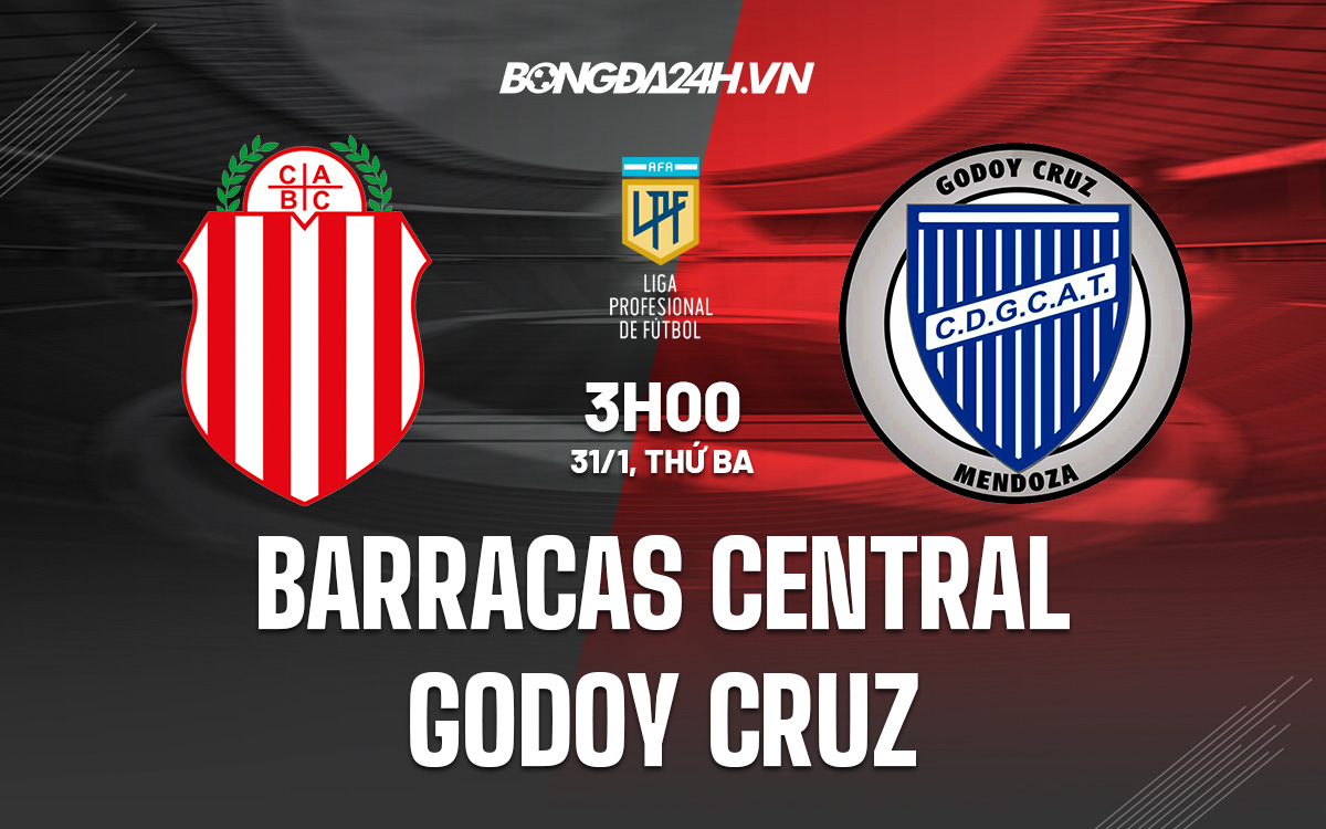 Barracas Central vs Godoy Cruz