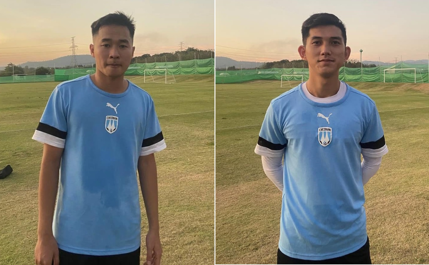 Vũ Minh Hiếu và Nguyễn Cảnh Anh sẽ sang Hàn Quốc chơi bóng cho CLB Cheonan City Vu Minh Hieu va Nguyen Canh Anh se sang Han Quoc choi bong cho CLB Cheonan City