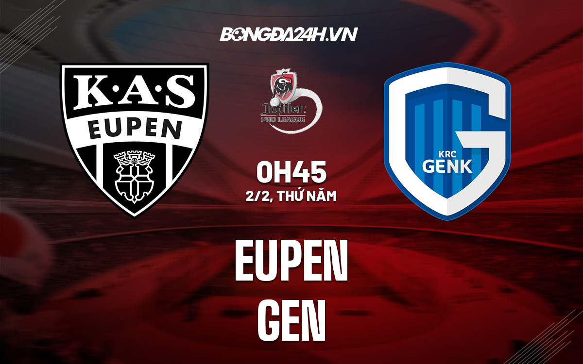 Eupen vs Genk