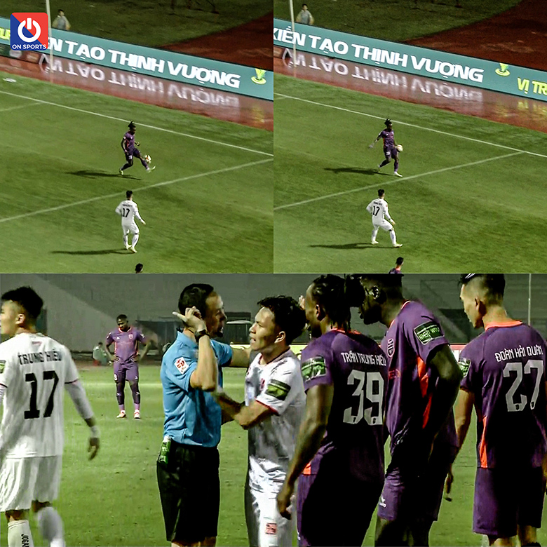 Hải Phòng mất oan penalty trước Bình Dương 1