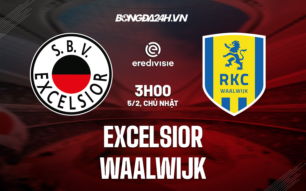 Excelsior vs Waalwijk
