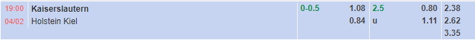 Nhận định Kaiserslautern vs Holstein Kiel (19h00 ngày 42, Hạng 2 Đức) 1