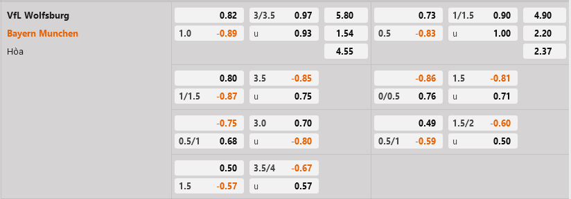 Wolfsburg vs Bayern Munich Wolfsburg vs Bayern Munich