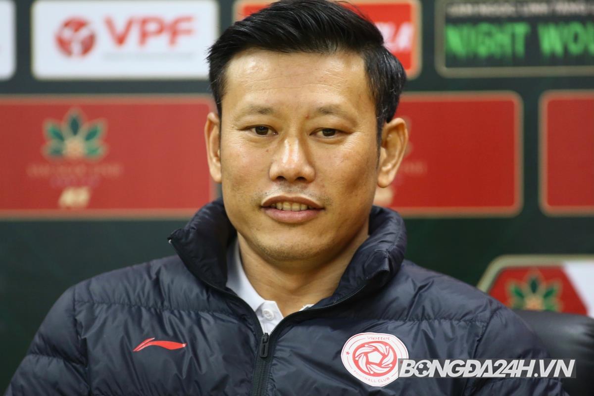 HLV Thạch Bảo Khanh Viettel vs Hà Nội 6/2 HLV Thach Bao Khanh Viettel vs Ha Noi 6/2