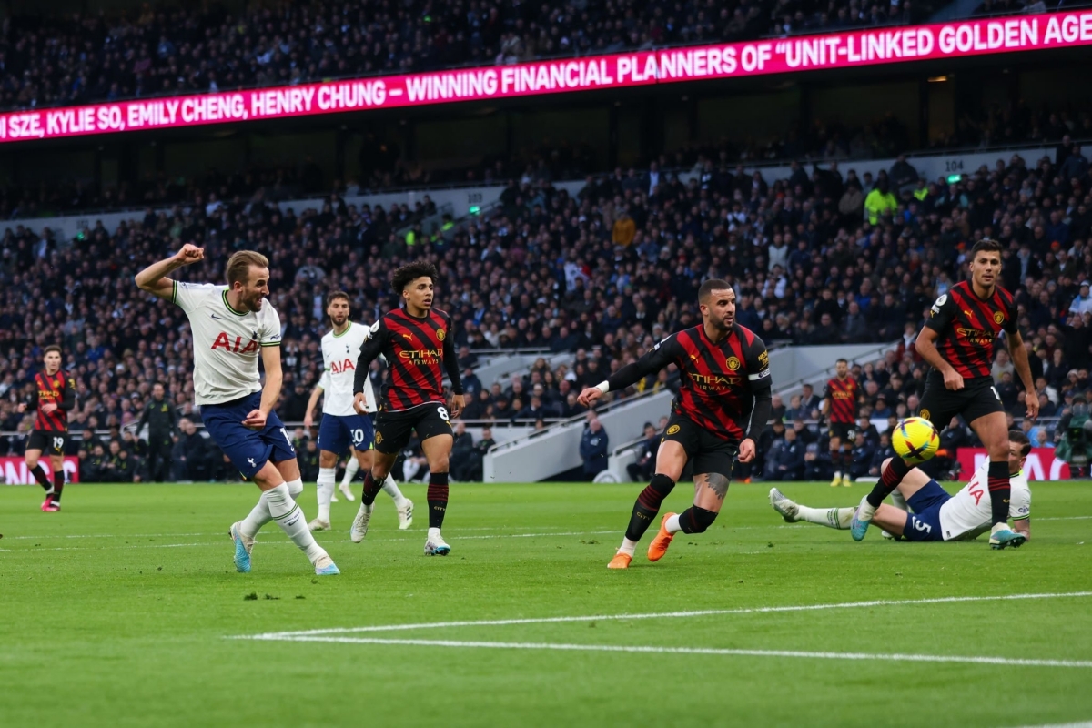 Harry Kane Man City vs Tottenham 5/2