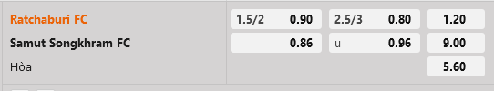 Ratchaburi vs Samut Songkhram