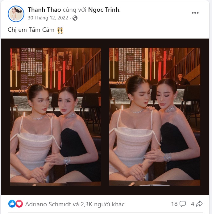 Sao Việt kiều Adriano Schmidt khoe người yêu là chị em với Ngọc Trinh 3 Sao Việt kiều Adriano Schmidt khoe người yêu là chị em với Ngọc Trinh 3