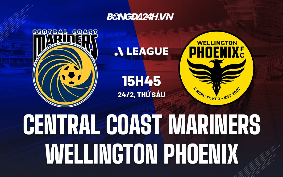 Central Coast Mariners vs Wellington Phoenix
