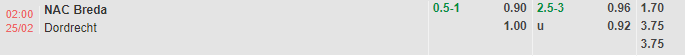 Nhận định NAC Breda vs Dordrecht (2h00 ngày 252, Hạng 2 Hà Lan) 1