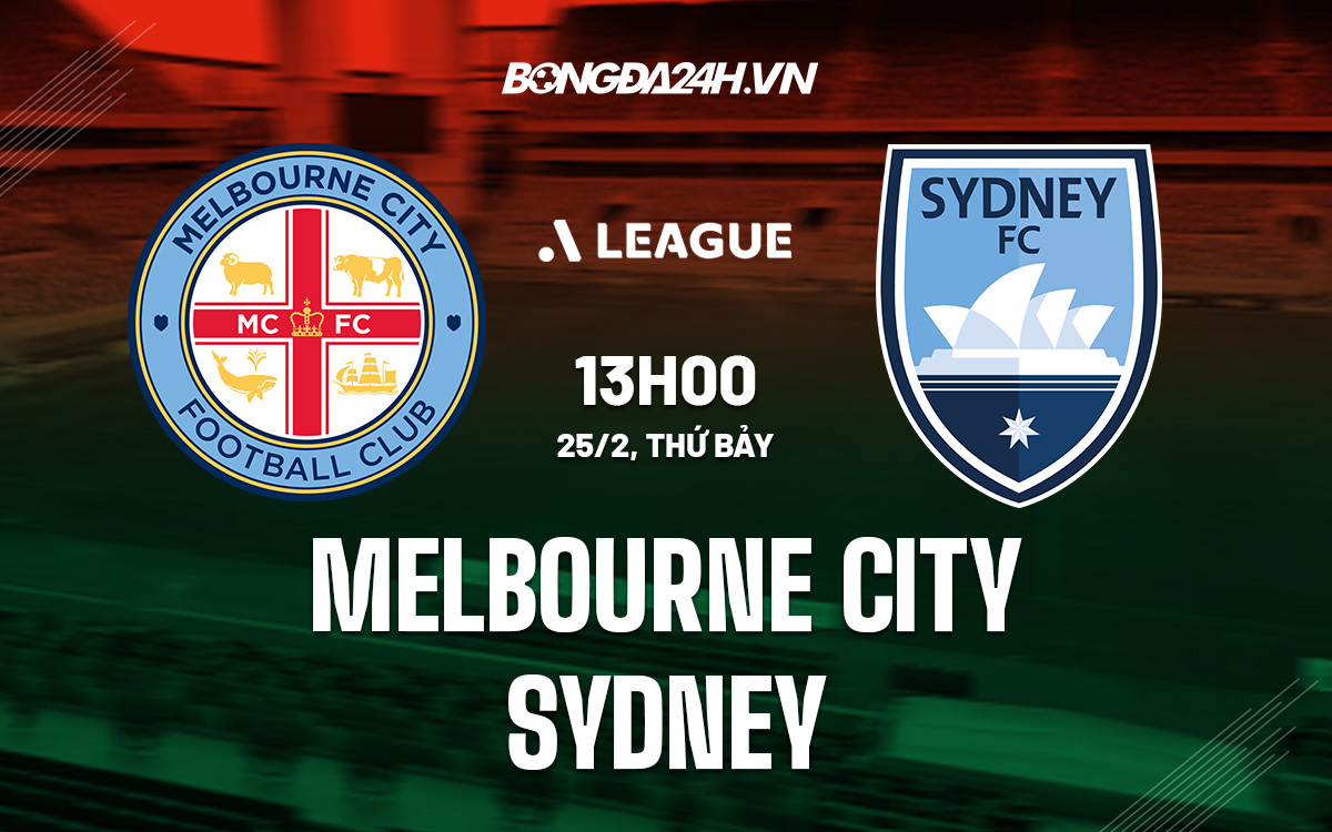 Melbourne City vs Sydney Melbourne City vs Sydney