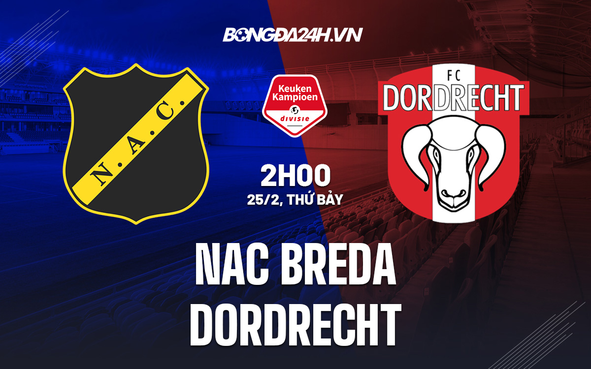 NAC Breda vs Dordrecht NAC Breda vs Dordrecht