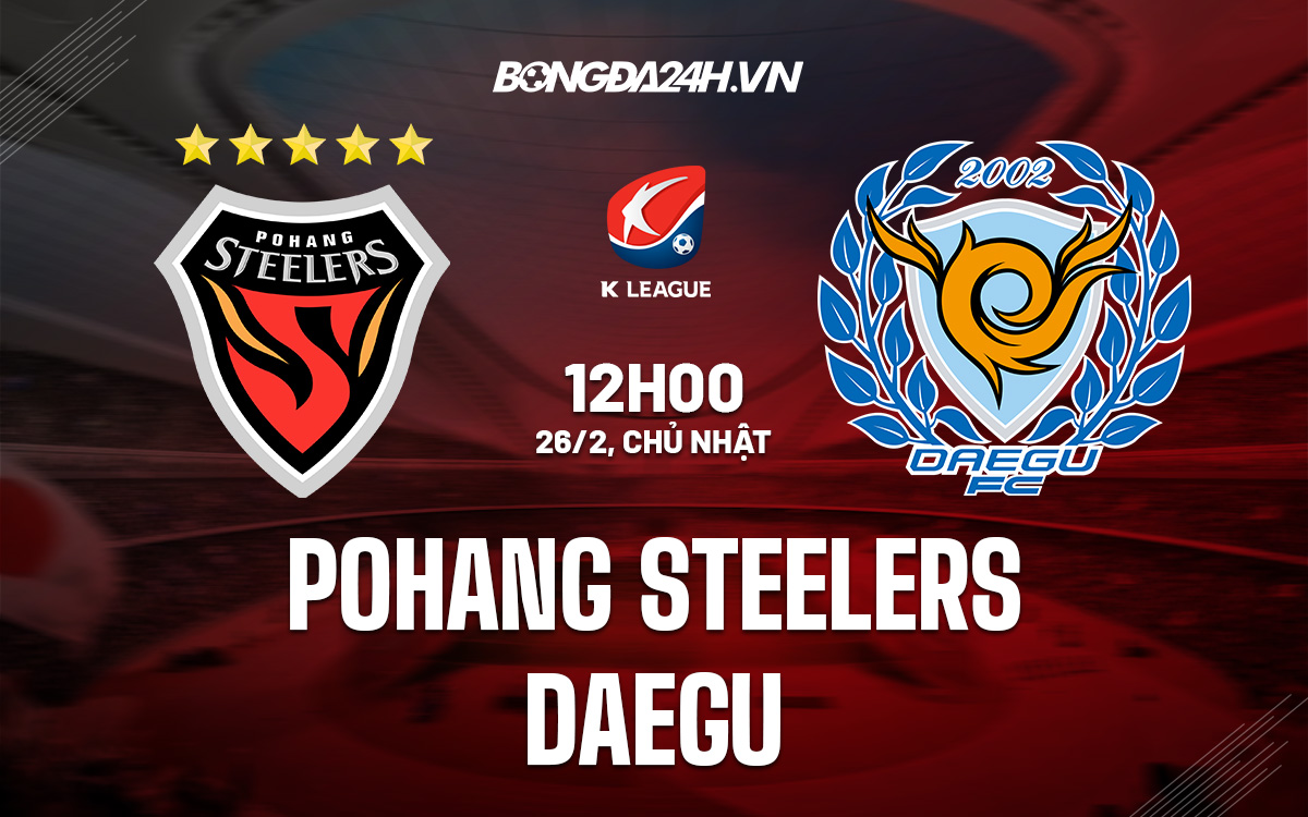 Pohang Steelers vs Daegu