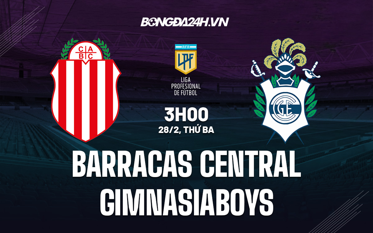 Barracas Central vs Gimnasia Barracas Central vs Gimnasia