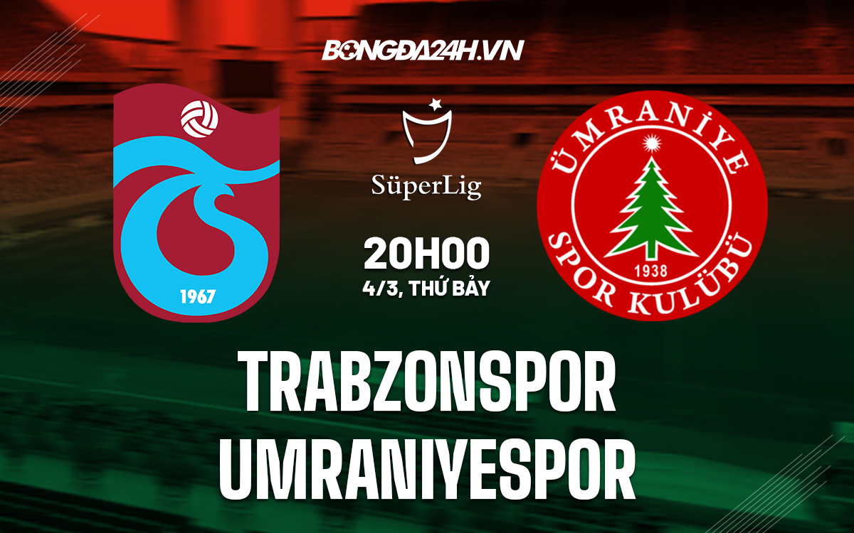 Trabzonspor vs Umraniyespor Trabzonspor vs Umraniyespor