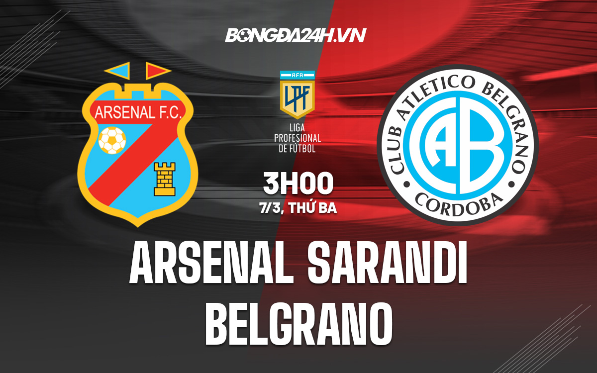 Arsenal Sarandi vs Belgrano