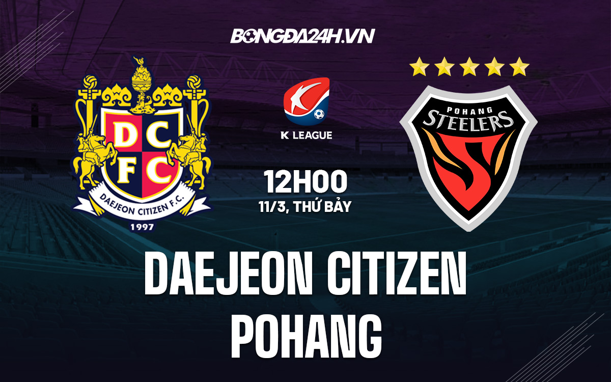 Daejeon Citizen vs Pohang