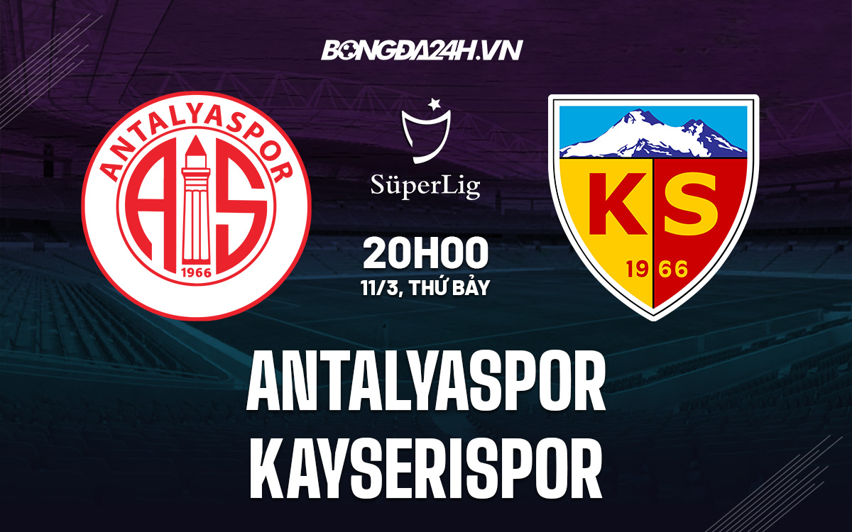 Antalyaspor vs Kayserispor Antalyaspor vs Kayserispor