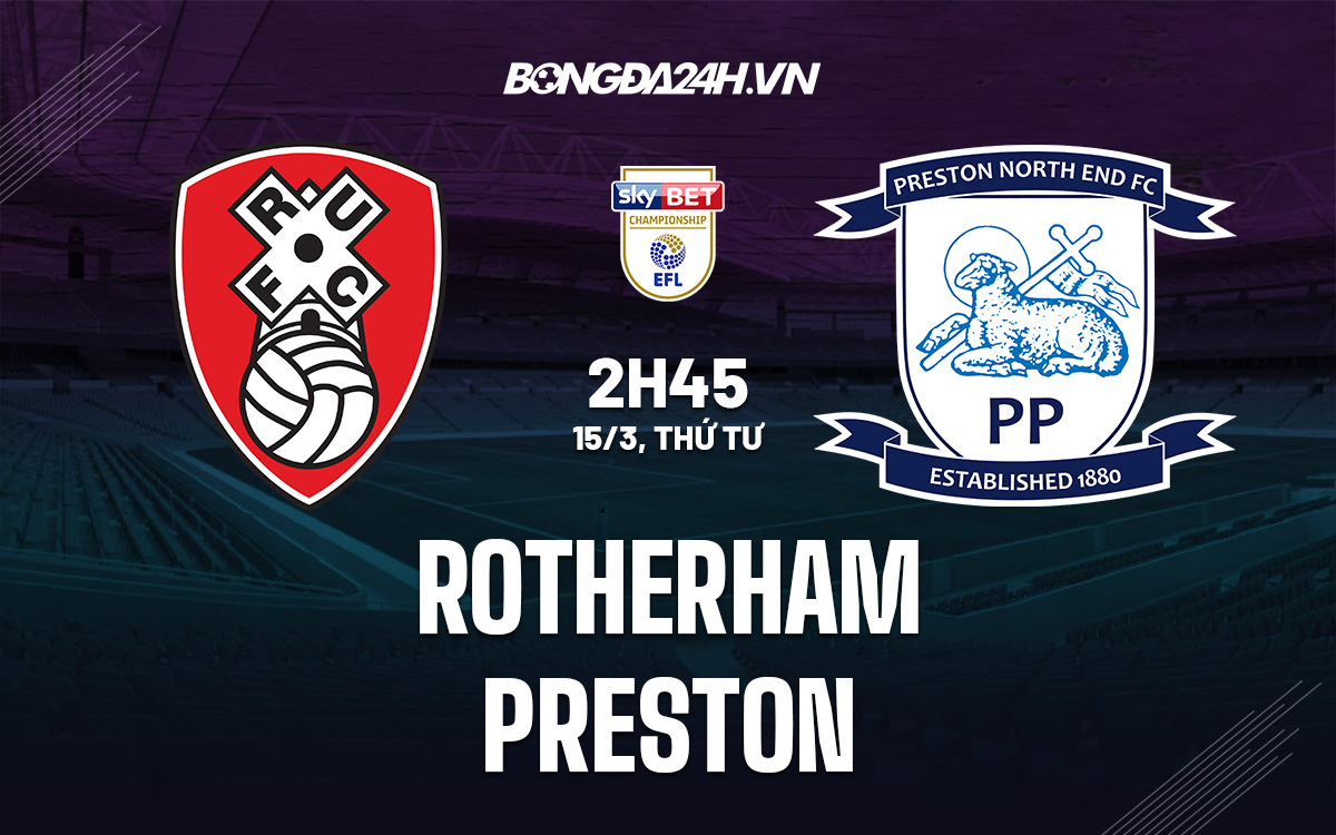 Rotherham vs Preston