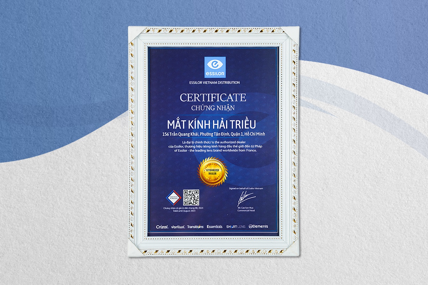 An tâm với dịch vụ đo, cắt kính cận tại Kính Hải Triều 4