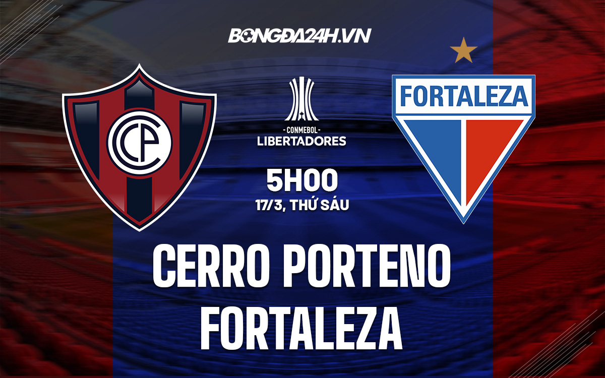 Cerro Porteno vs Fortaleza Cerro Porteno vs Fortaleza
