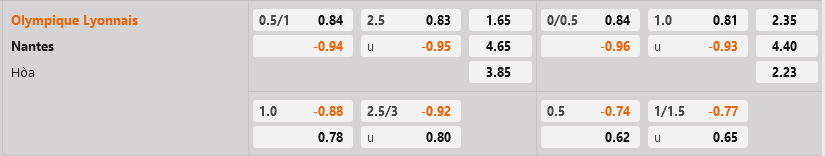 Lyon vs Nantes Lyon vs Nantes