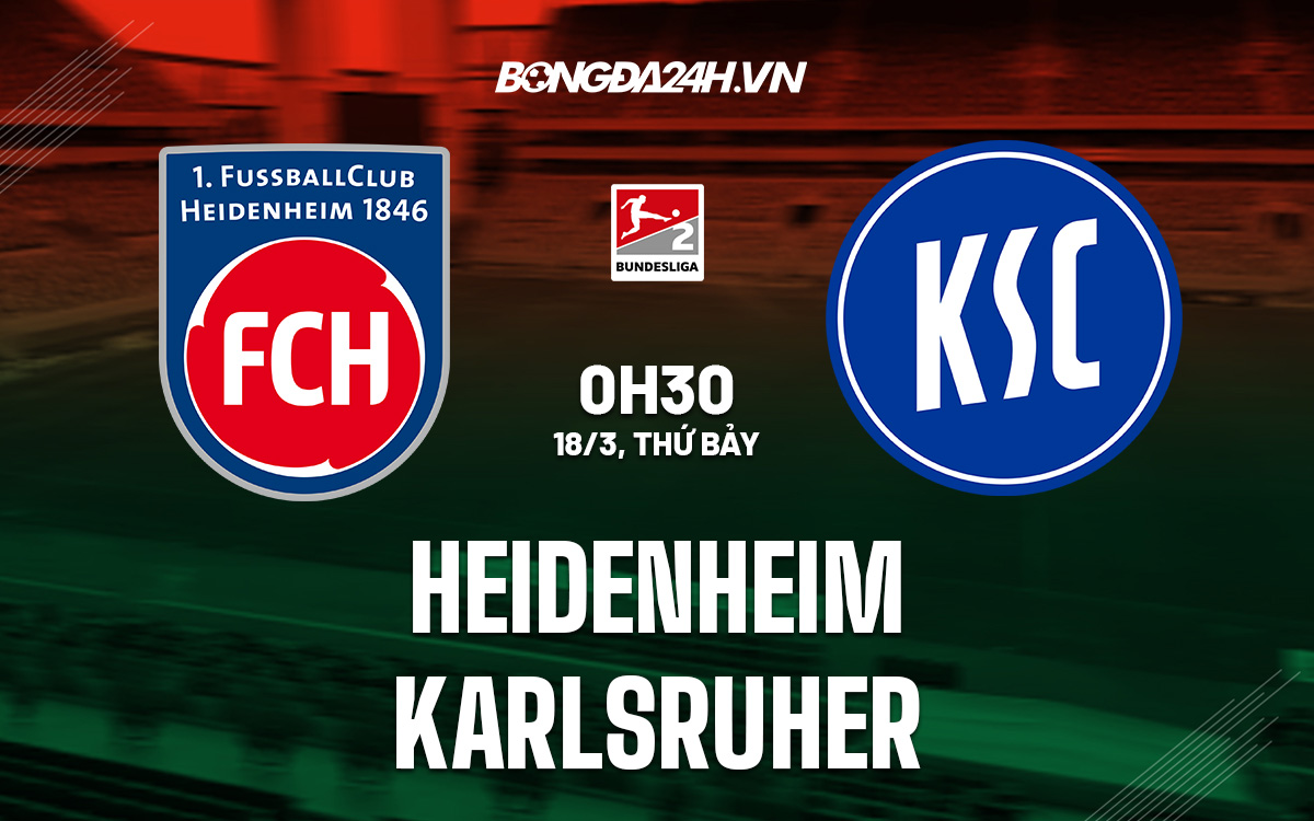 Heidenheim vs Karlsruher