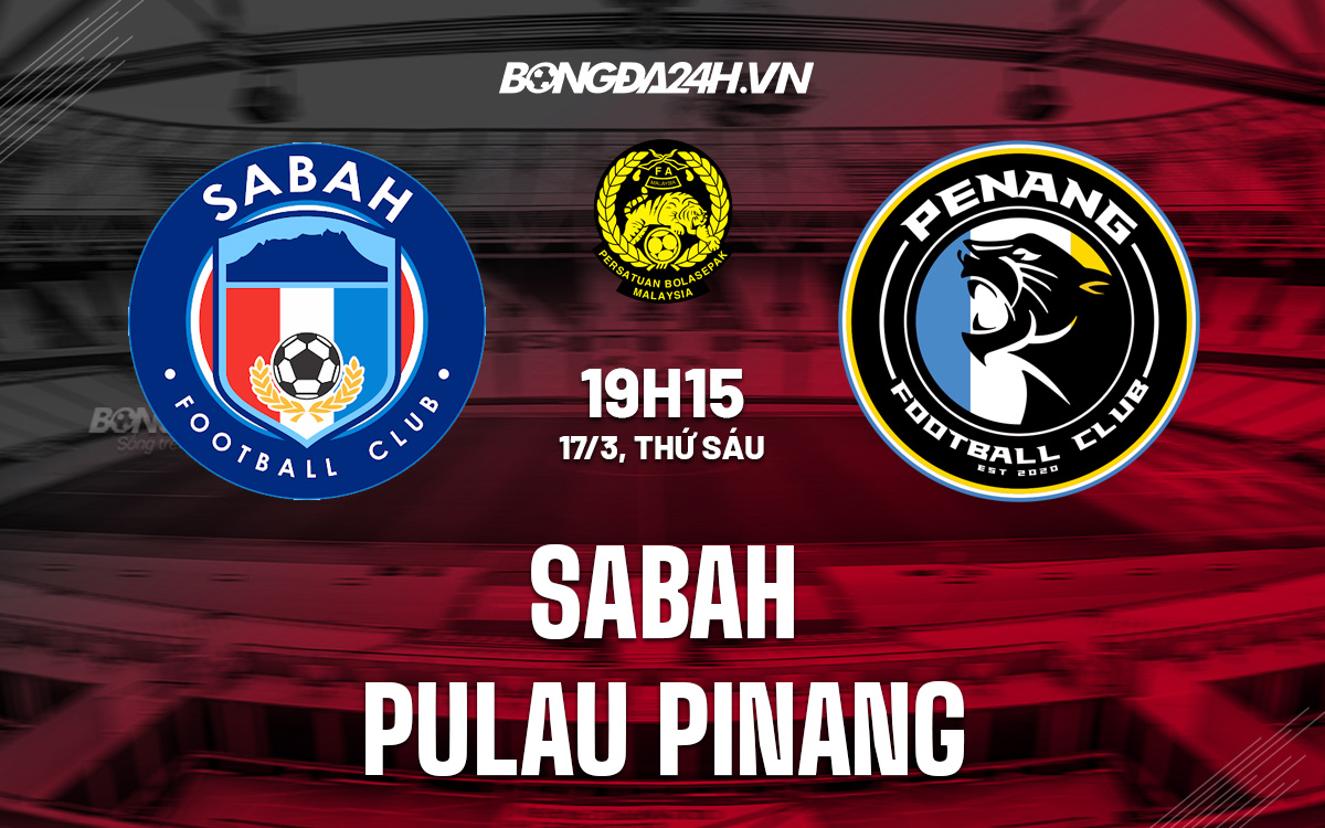Sabah vs Pulau Pinang