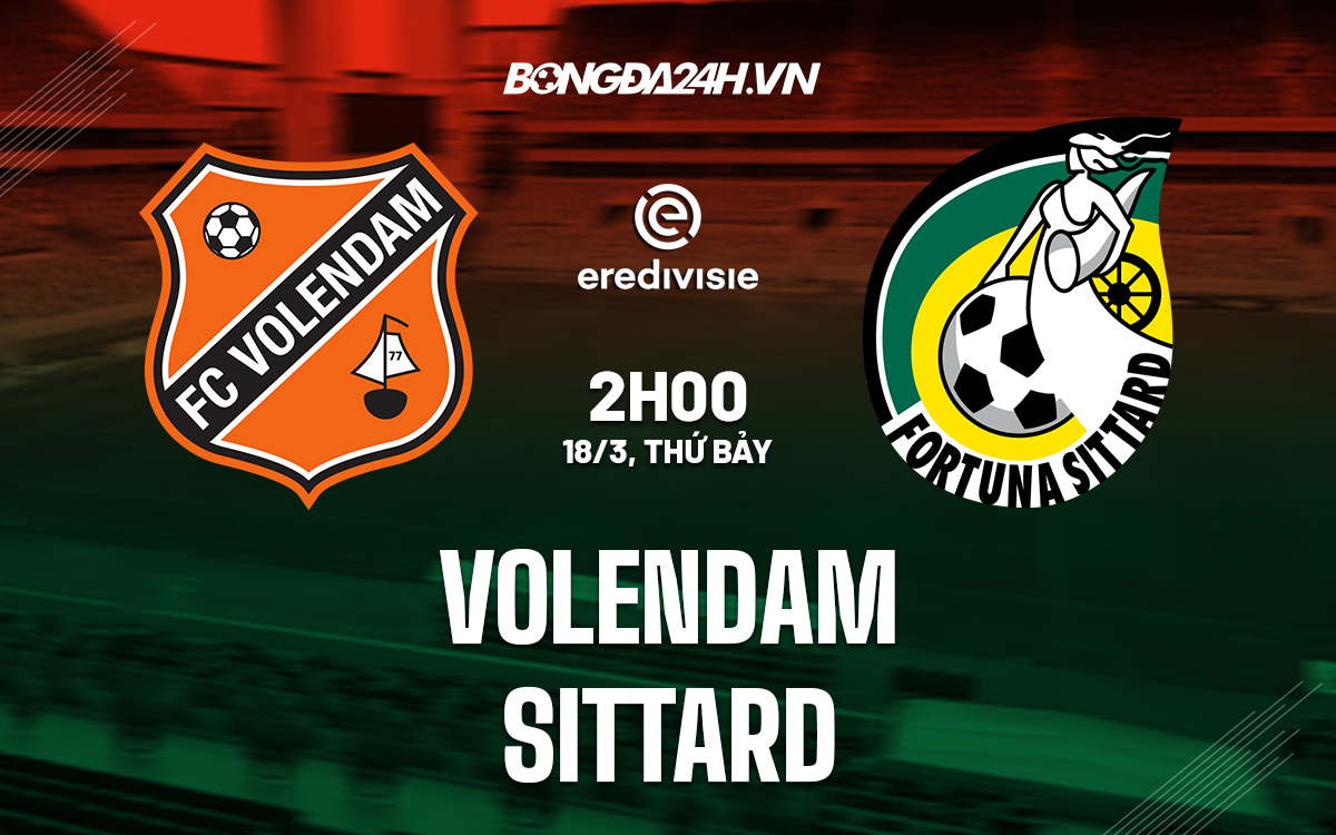 Volendam vs Sittard