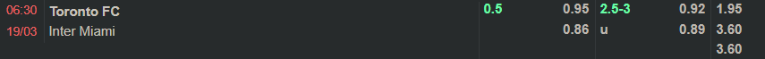 Nhận định Toronto vs Inter Miami (6h30 ngày 193, Nhà Nghề Mỹ) 1