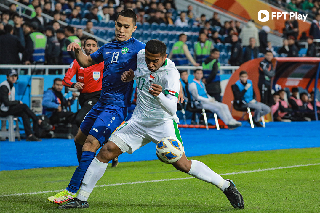 U20 Uzbekistan tái đấu U20 Iraq Trận chung kết trong mơ của Cúp bóng đá U20 châu Á 2023 1