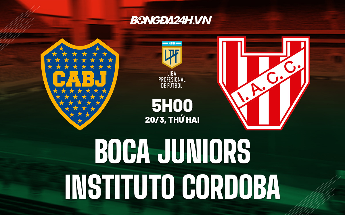 Boca Juniors vs Instituto Cordoba
