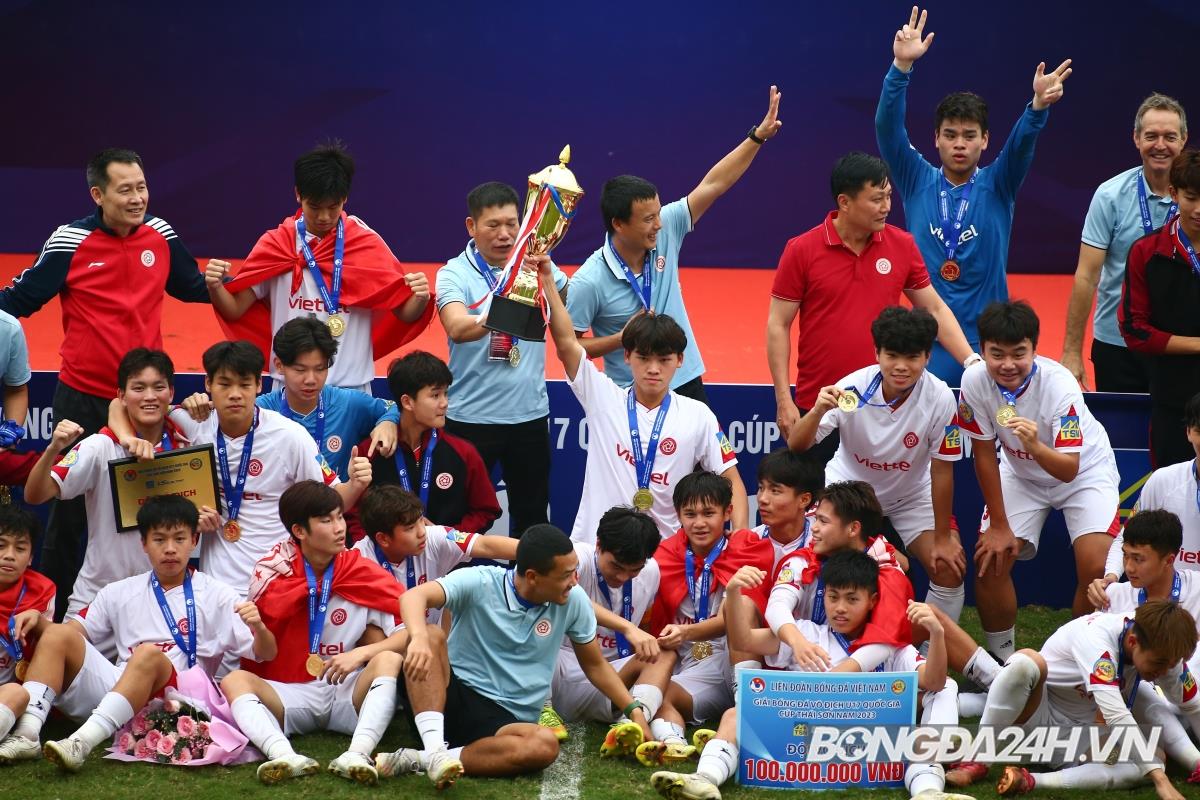 Toàn thắng cả giải, Viettel vô địch U17 Quốc gia 10 Toàn thắng cả giải, Viettel vô địch U17 Quốc gia 10