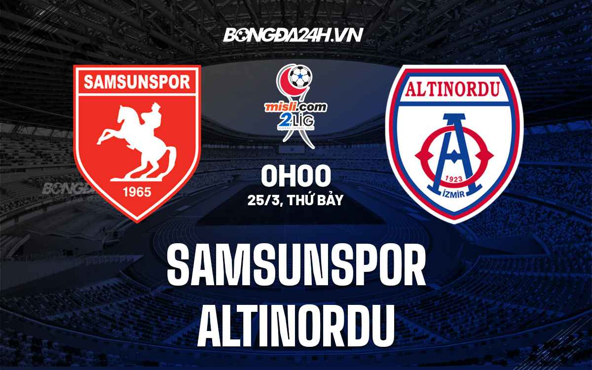 Samsunspor vs Altinordu