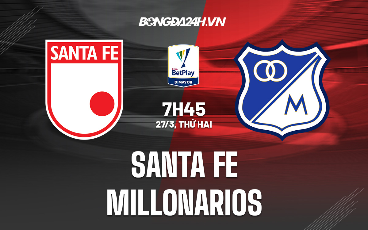 Santa Fe vs Millonarios