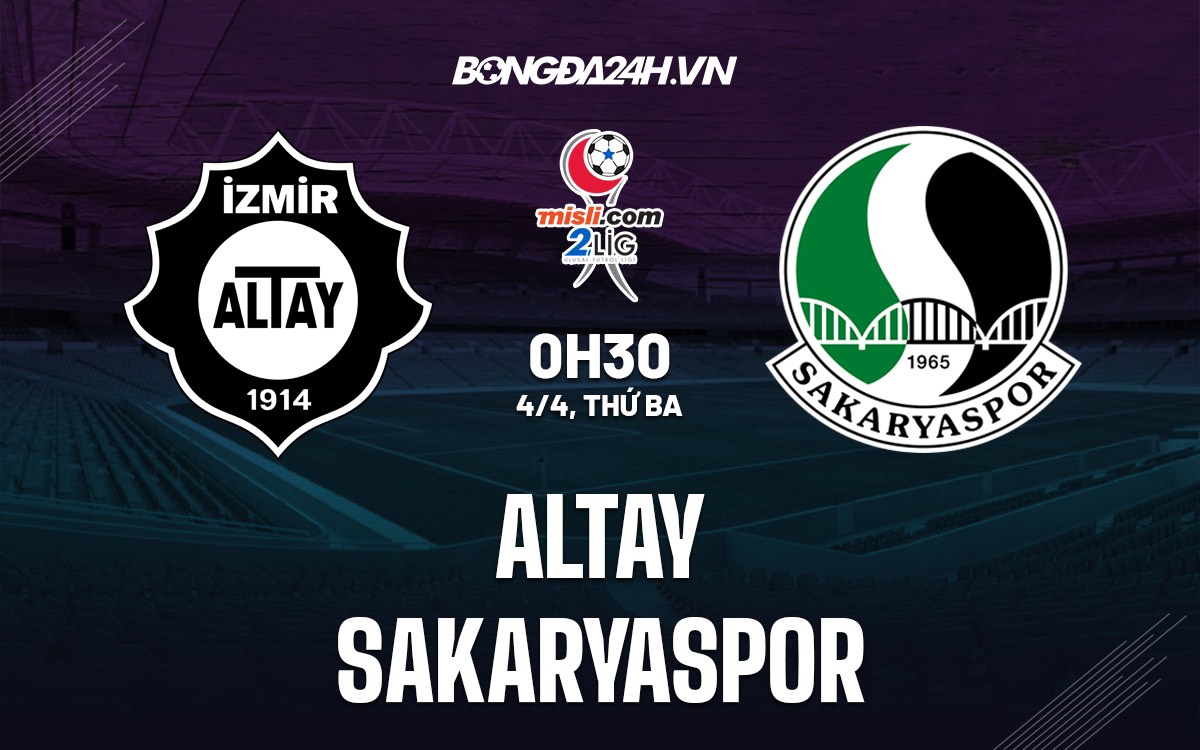 Altay vs Sakaryaspor