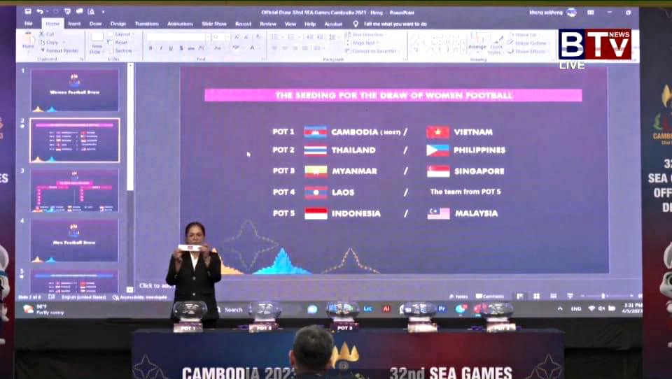 Nghi vấn chủ nhà Campuchia dàn xếp kết quả bốc thăm SEA Games 1