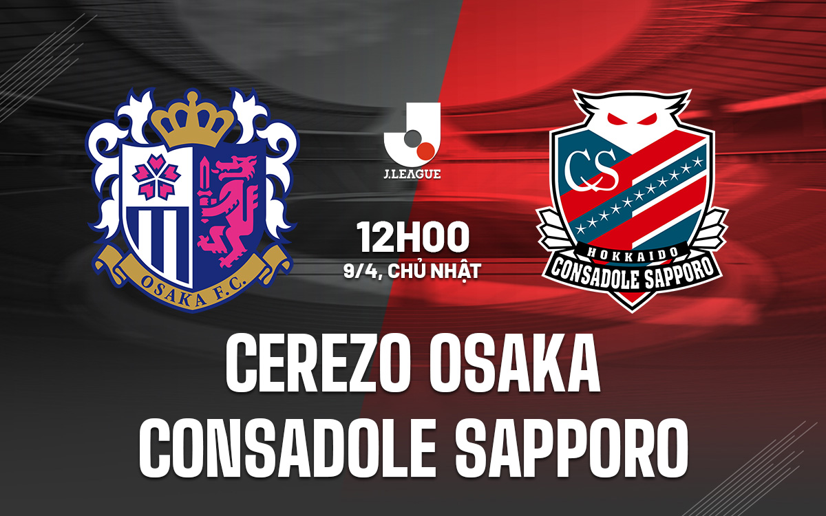 Cerezo Osaka vs Consadole Sapporo
