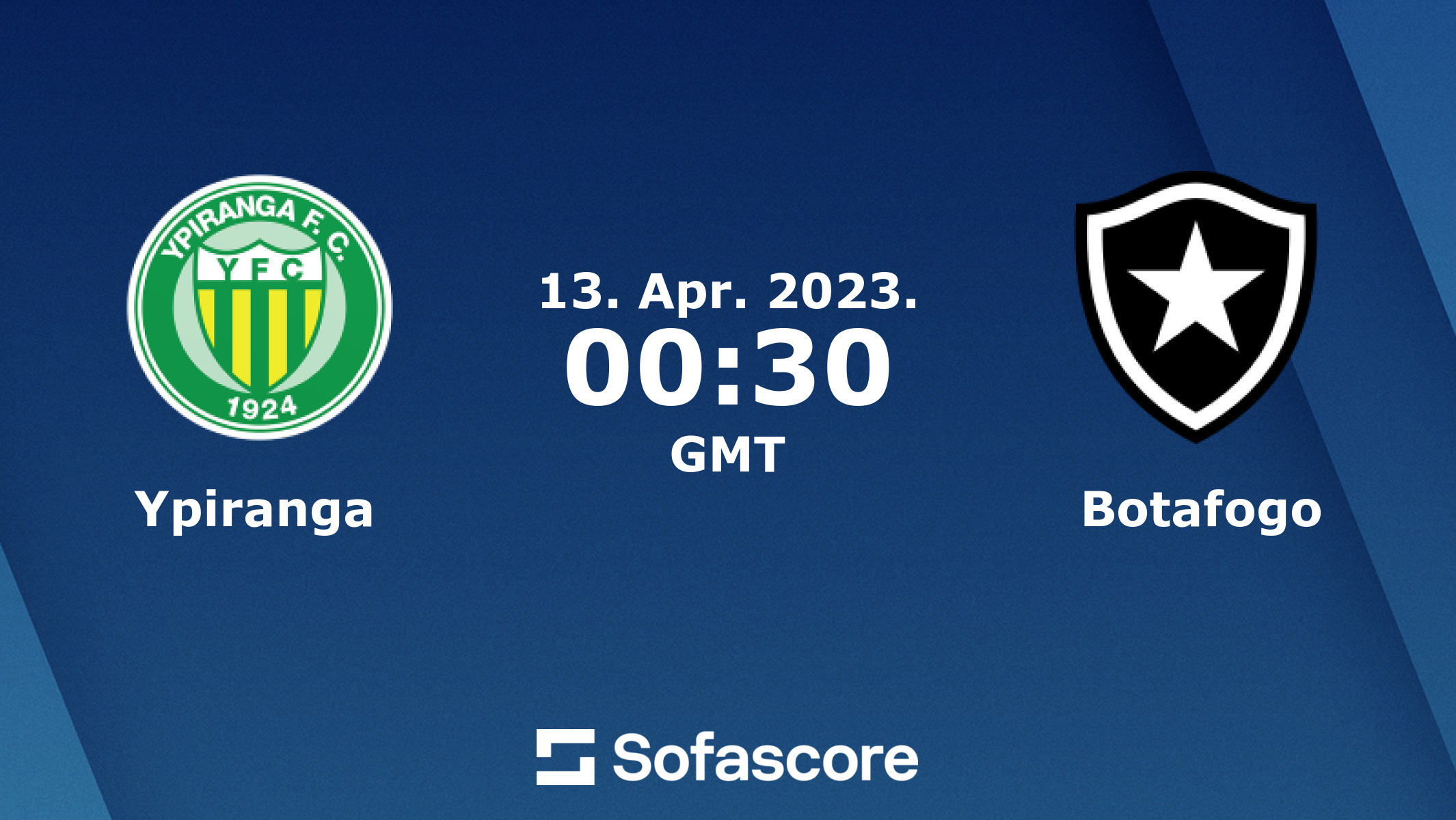 Ypiranga vs Botafogo