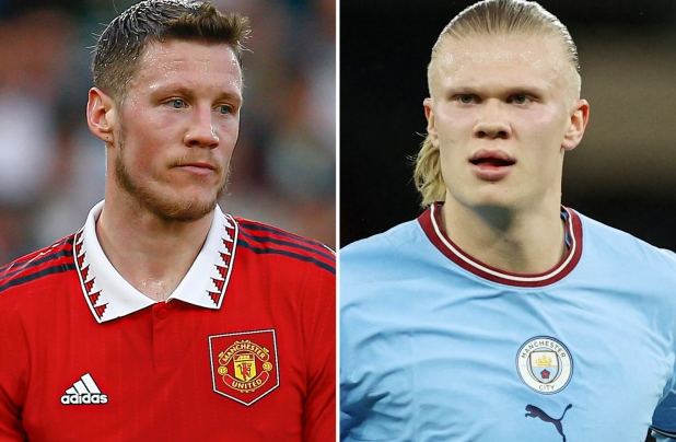 Pep Guardiola co gang bien Erling Haaland thanh Wout Weghorst