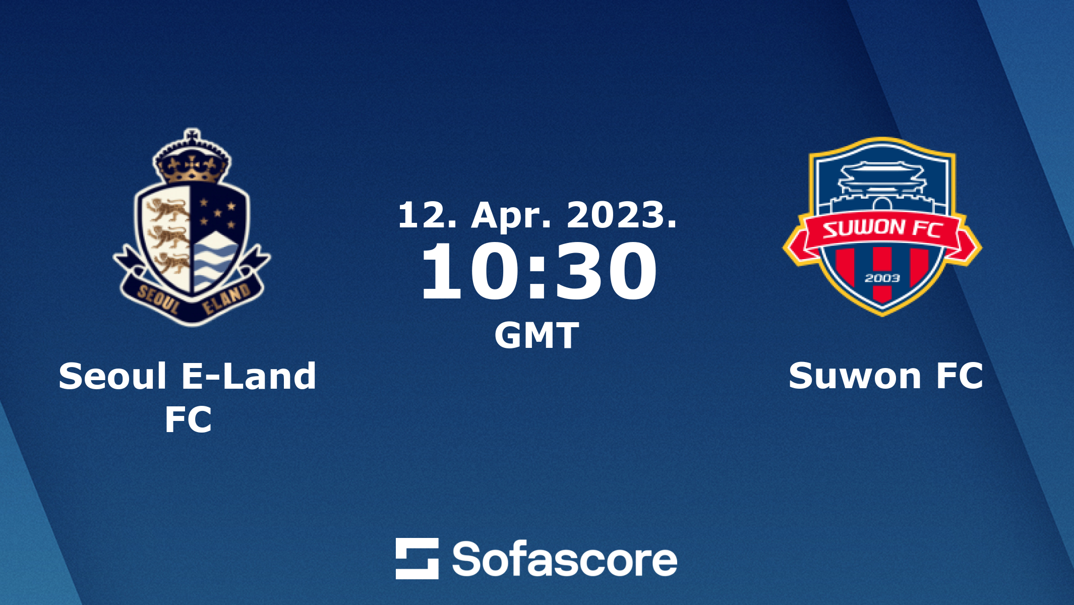 Seoul E-Land vs Suwon FC Seoul E-Land vs Suwon FC