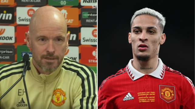 Erik ten Hag noi ve phong do cua Antony