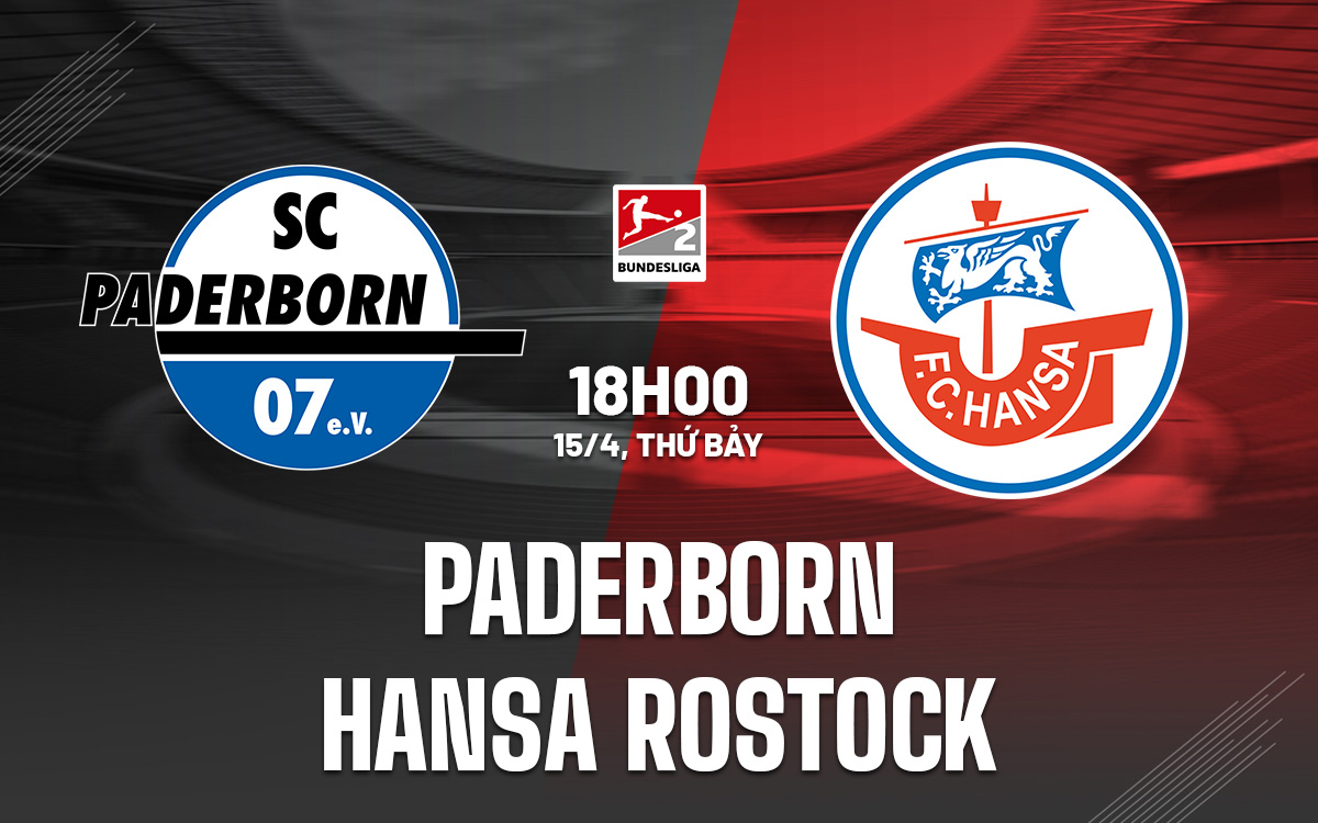Paderborn vs  Hansa Rostock