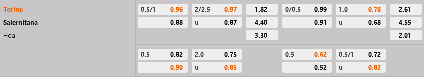 Torino vs Salernitana