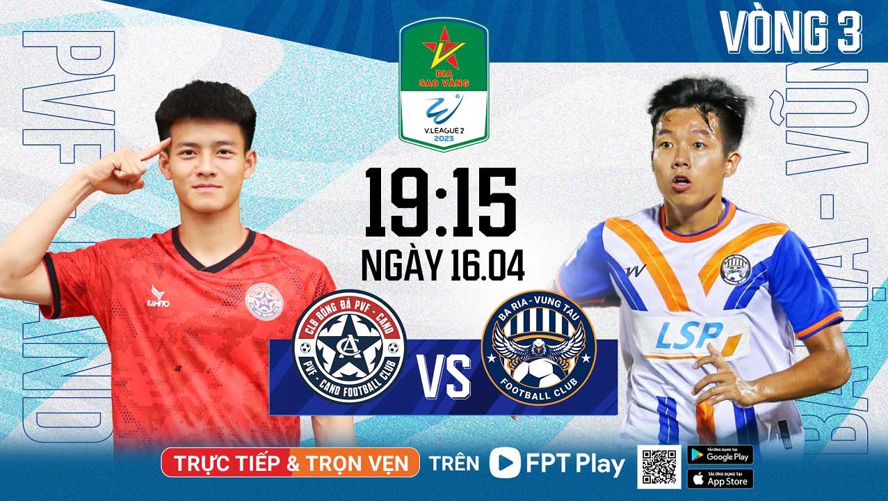 PVF-CAND vs Bà Rịa Vũng Tàu